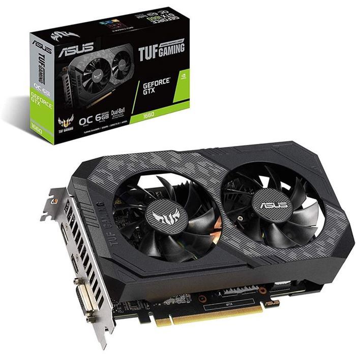 کارت گرافیک ایسوس مدل TUF-GTX1660-6G-GAMING