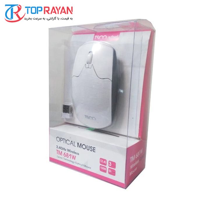 ماوس بی سیم تسکو مدل TM 681W - 3