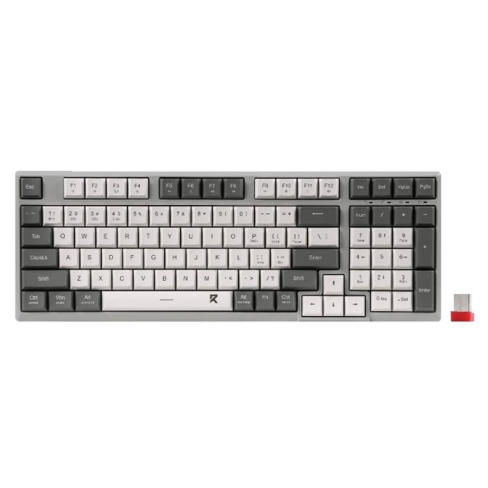 کیبورد بی سیم اداری ردراگون BK7114 WG