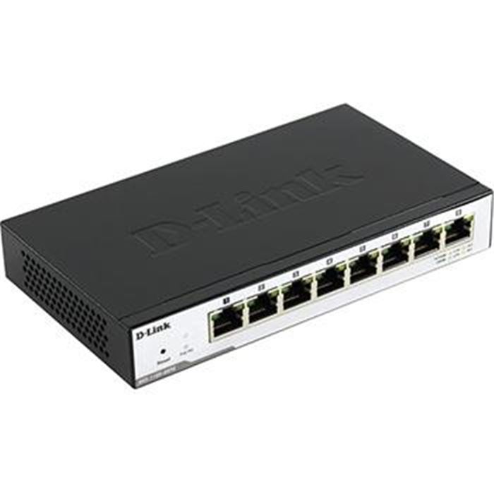سوئیچ 8 پورت دی لینک مدل دی جی اس 1100 با یک پورت PD - 2