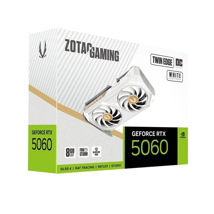 کارت گرافیک زوتک  GeForce RTX 5060 Twin Edge OC White Edition 8GB - 7