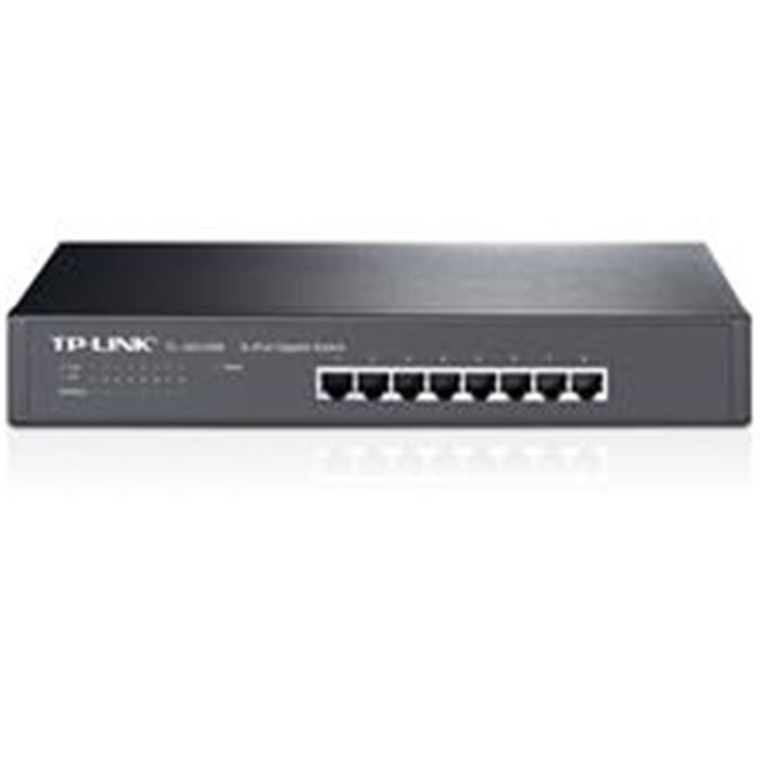 سوییچ 8 پورت گیگابیت و دسکتاپ/رکمونت تی پی-لینک مدل TL-SG1008 - 4