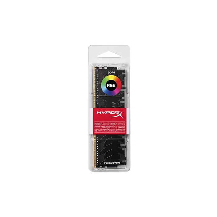 رم کینگستون سری HyperX Predator RGB با ظرفیت 8 گیگابایت و فرکانس 3200 مگاهرتز - 5