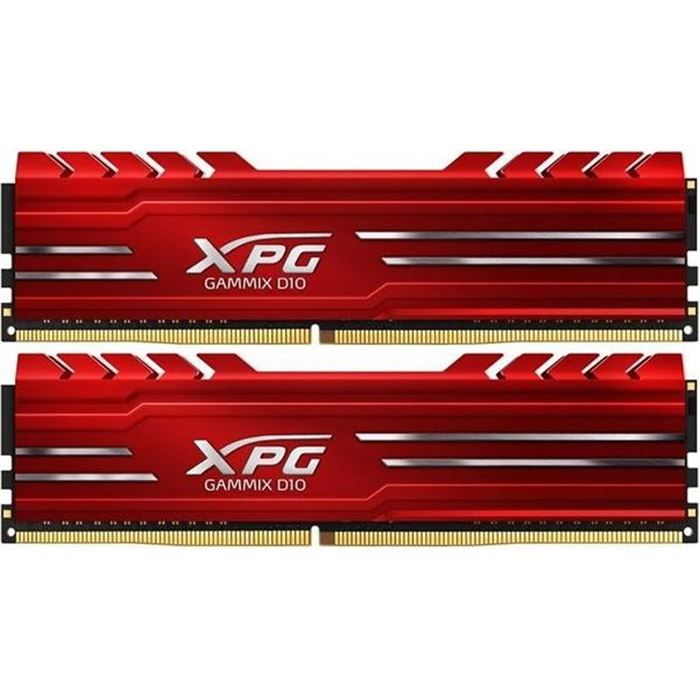 رم دسکتاپ DDR4 دو کاناله 2800 مگاهرتز CL17 ای دیتا مدل XPG GAMMIX D10 ظرفیت 8 گیگابایت - 7