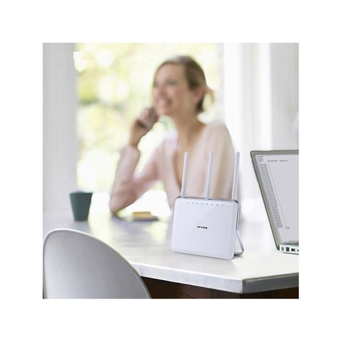 مودم روتر +ADSL2 گیگابیتی دوبانده بی‌ سیم AC1900 تی پی-لینک مدل Archer D9 - 5