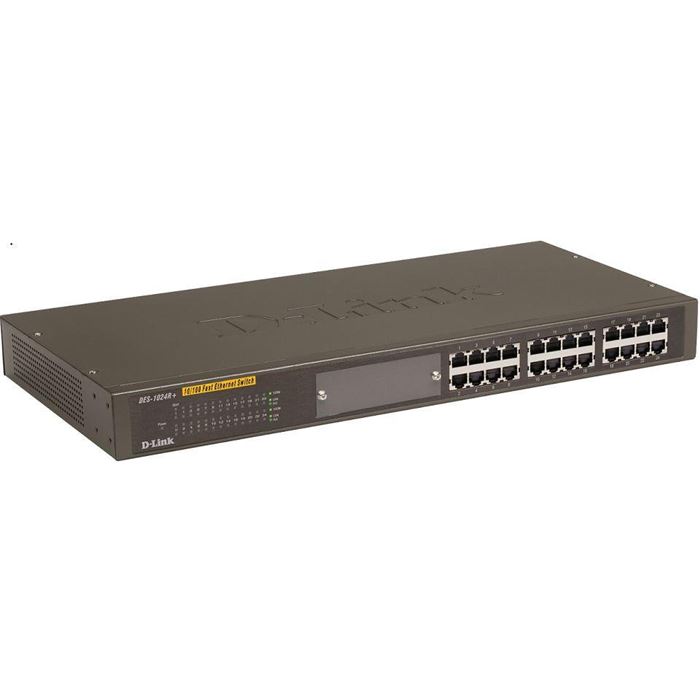 سوییچ دی لینک 24 پورت10/100Mbs مدل DES-1024R  پلاس - 9