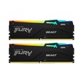 Kingston Fury Beast RGB 32GB 6000MHz Dual DDR5 CL40 Desktop Ram