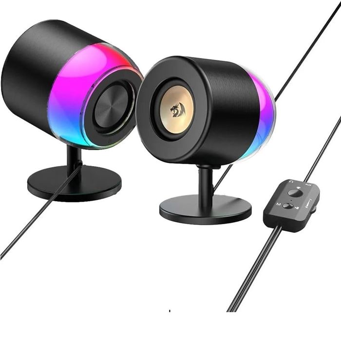 اسپیکر دسکتاپ ردراگون مدل AHRI GS598 RGB - 5