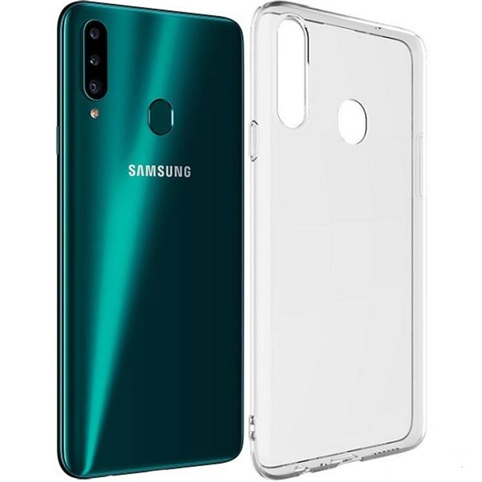 قاب و کاور موبایل سامسونگ ژله ای شفاف مناسب برای گوشی موبایل سامسونگ Galaxy A20s 