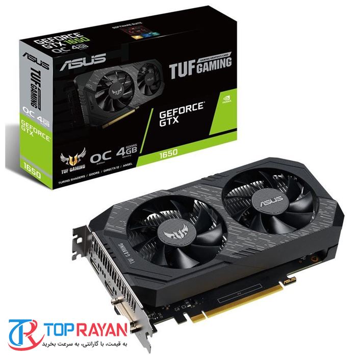 کارت گرافیک ایسوس TUF GTX1650 O4GD6 P GAMING - 2