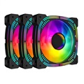 Logikey F326B Triple 120mm ARGB Case Fan