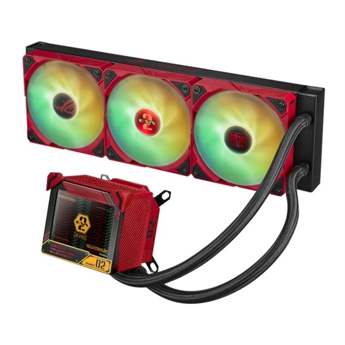 خنک کننده مایع پردازنده ایسوس ROG RYUJIN III 360 ARGB EVA-02 EDITION - 5