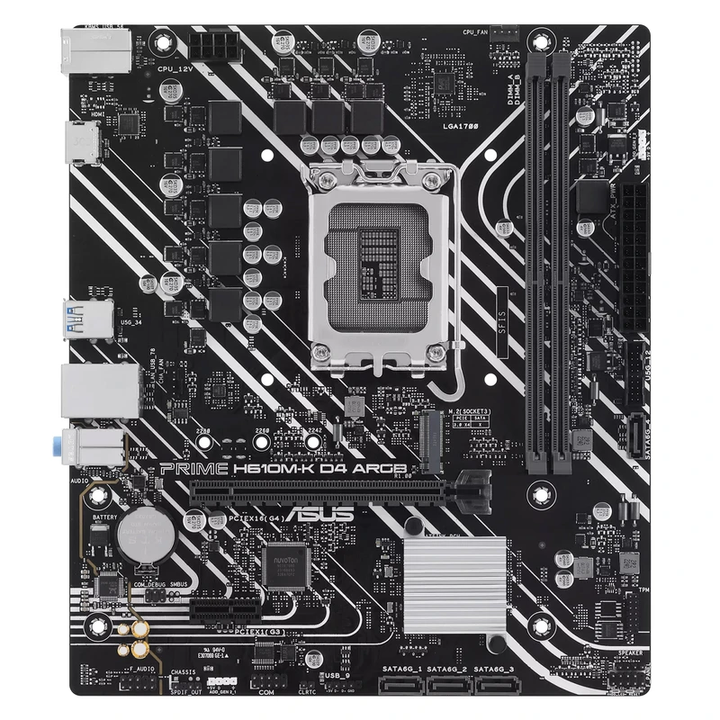 مادربرد ایسوس PRIME H610M-K D4 ARGB - 2