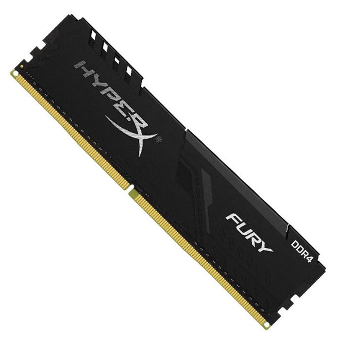 رم کامپیوتر DDR4 تک کاناله 3200 مگاهرتز CL16 کینگستون مدل HyperX FURY ظرفیت 8 گیگابایت - 3