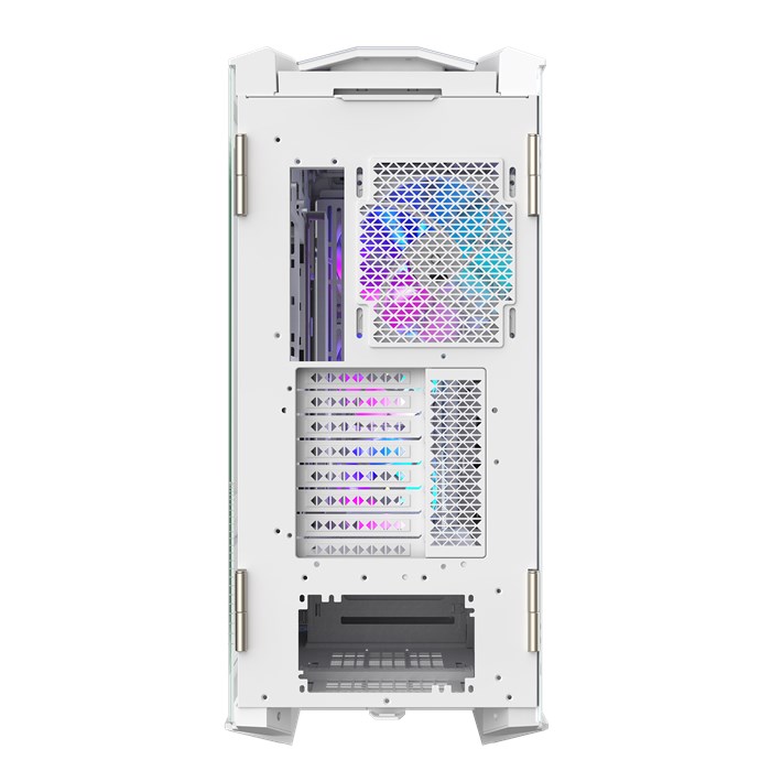 کیس گیمینگ گیگابایت سفید AORUS C601 GLASS ICE GLOBAL - 4