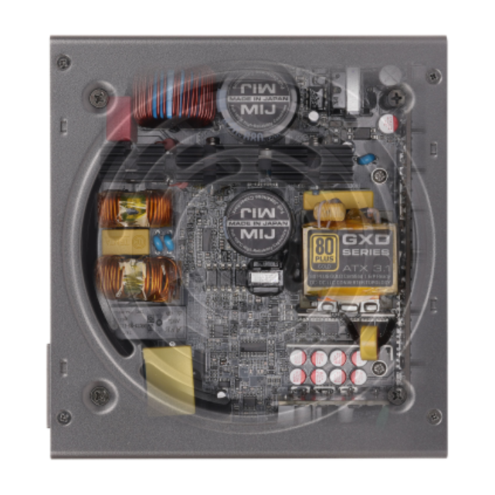 پاور گرین فول ماژولار 1000 وات مدل GP1000B-GXD ATX v3.1 - 9