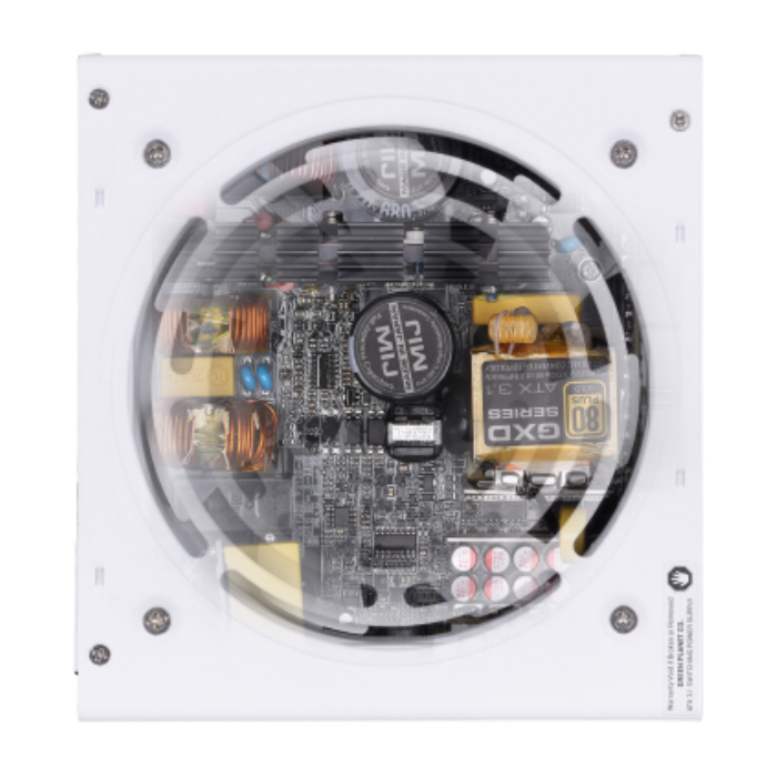 پاور گرین فول ماژولار 1200 وات مدل GP1200B-GXD ATX v3.1 White - 6
