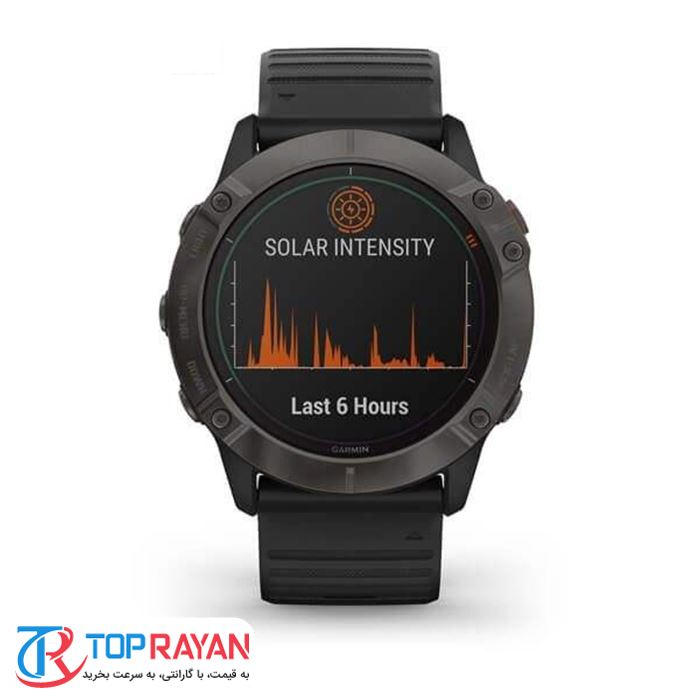 ساعت هوشمند گارمین مدل fenix ۶x solar - 2