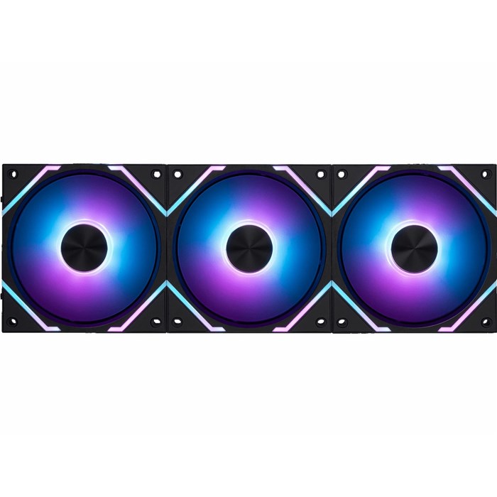 فن کیس گیمینگ ام اس آی MPG EZ120 ARGB Black بسته 3 عددی - 4