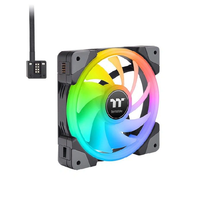 فن کیس ترمالتیک مدل SWAFAN EX12 RGB پک 3 عددی - 2