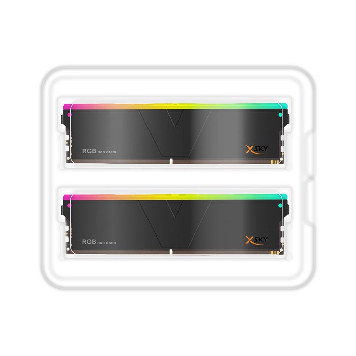 رم وی کالر مدل  Manta XSky RGB SCC KIT 2+2 32GB Dual 6000MHz CL28 AMD EXPO - 2