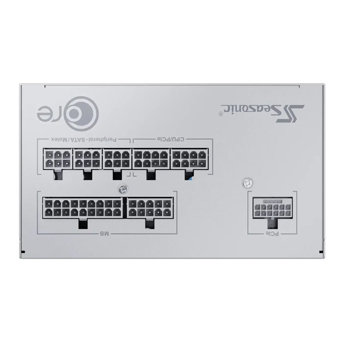 پاور کامپیوتر 850 وات سی سونیک مدل Core GX-850-V2 ATX 3.1 80+ Gold سفید - 5