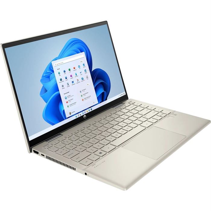 لپ تاپ 14 اینچ اچ پی Pavilion x360 Convertible 14t DY000-AB پردازنده Core i5 1135G7 رم 8GB حافظه 512GB SSD گرافیک Full HD Intel IRIS XE لمسی - 2