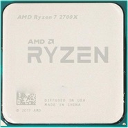 Amd  RYZEN 7 2700X 3.7GHz AM4 Desktop TRAY CPU