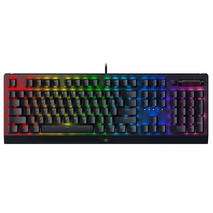 کیبورد گیمینگ ریزر BlackWidow V3 (سوییچ زرد) 