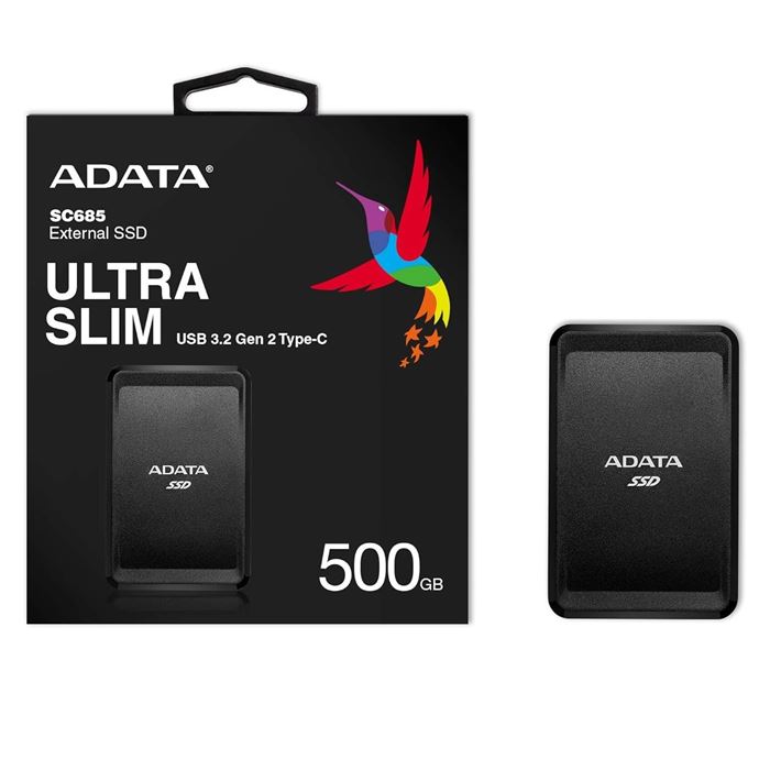 حافظه اس اس دی اکسترنال ای دیتا مدل SC685 ظرفیت 500 گیگابایت
