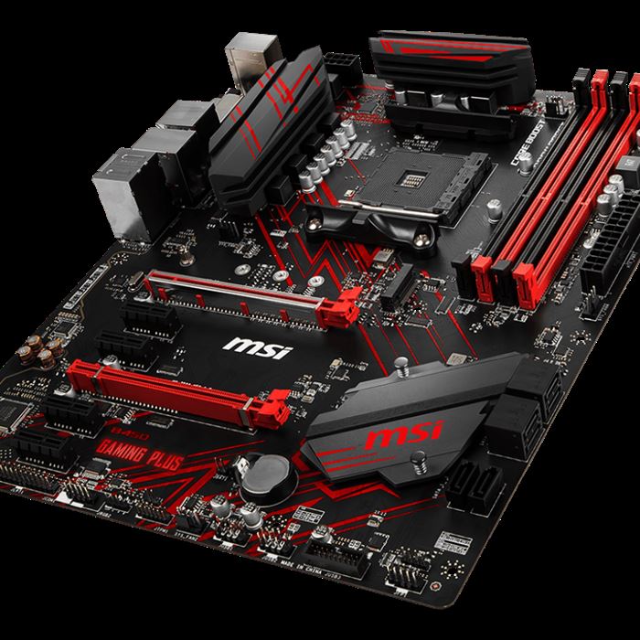مادربرد ام اس آی مدل B450 GAMING PLUS II - 5