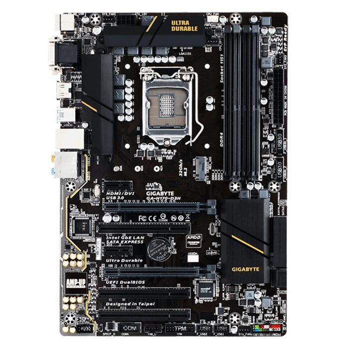 مادربرد گیگابایت مدل GA-H170-D3H - 9