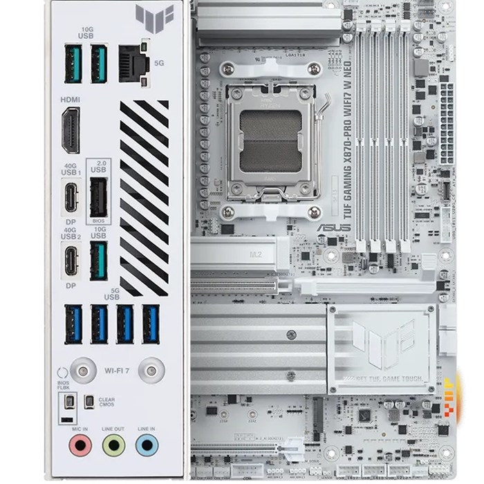 مادربرد ایسوس TUF GAMING X870-PRO WIFI7 W NEO DDR5 - 3