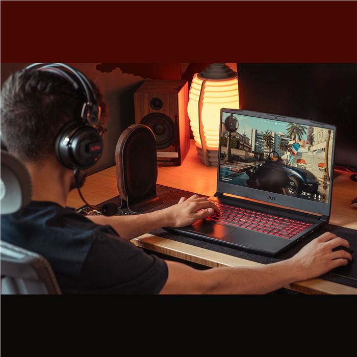 لپ تاپ ام اس آی 15.6 اینچ مدل Katana GF66 GF66 12UDO پردازنده Core i7 12700H رم 16GB D5 حافظه 1TB SSD گرافیک Full HD 4GB RTX 3050TI - 6