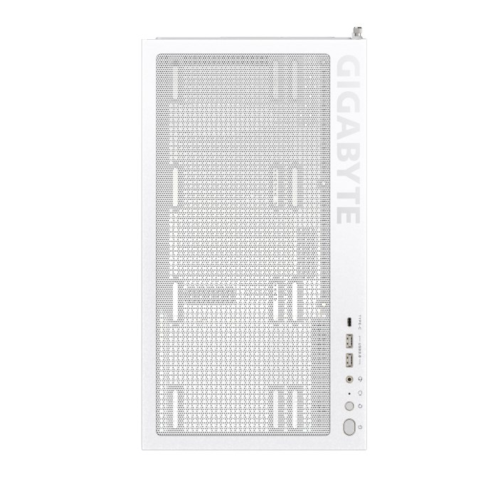 کیس گیمینگ گیگابایت سفید C500 PANORAMIC STEALTH ICE - 6