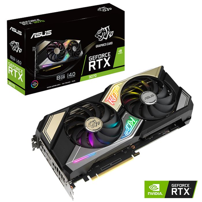 کارت گرافیک ایسوس KO RTX3070 8G GAMING