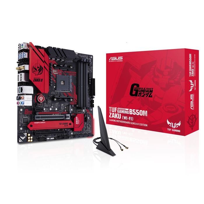 مادربرد ایسوس مدل TUF GAMING B550M (WI-FI) ZAKU II EDITION سوکت AM4