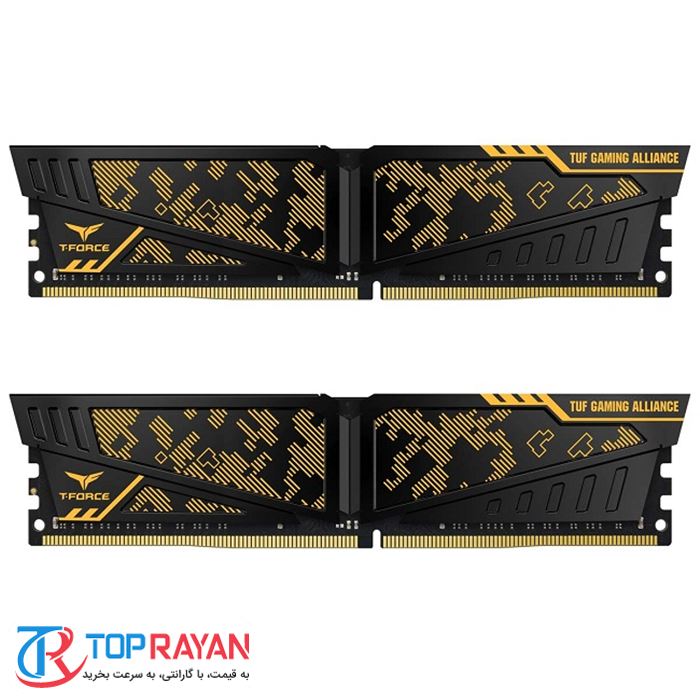 رم تیم گروپ مدل VULCAN TUF Gaming Alliance با حافظه ۳۲ گیگابایت و فرکانس ۳۲۰۰ مگاهرتز - 6