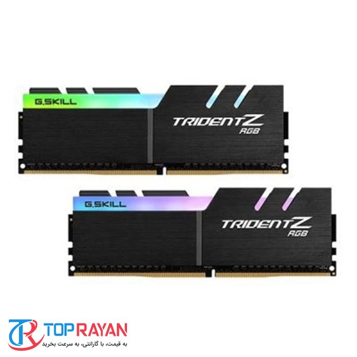 رم کامپیوتر DDR4 دوکاناله 3600 مگاهرتز CL17 جی اسکیل مدل TridentZ RGB ظرفیت 16 گیگابایت - 2