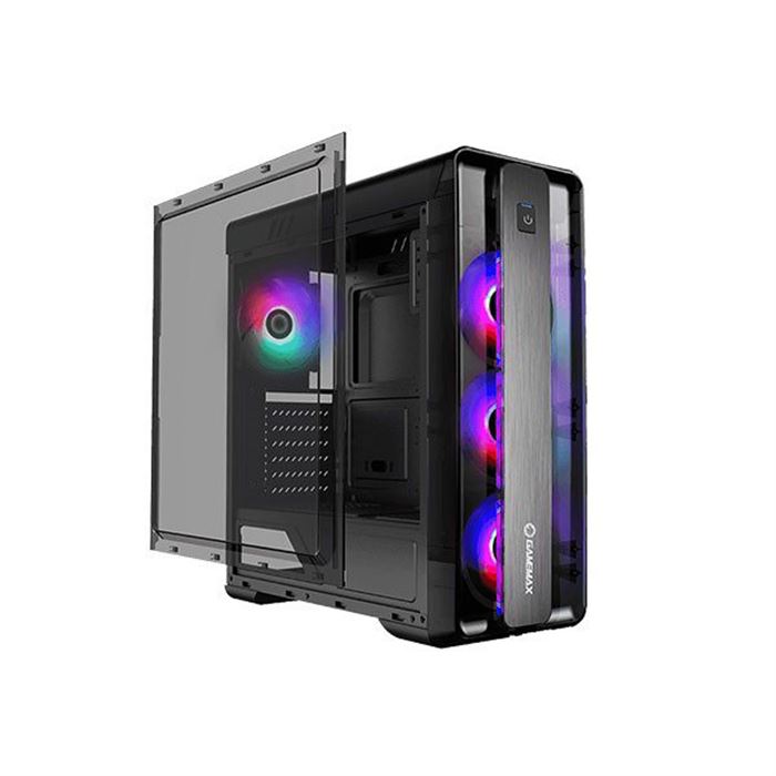کیس کامپیوتر گیم مکس مشکی  مدل Moon Light FRGB - 11