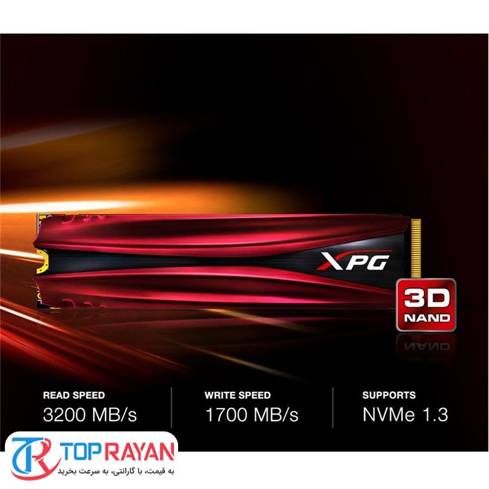 حافظه اس اس دی ای دیتا مدل XPG GAMMIX S۱۱ با ظرفیت ۹۶۰ گیگابایت - 2