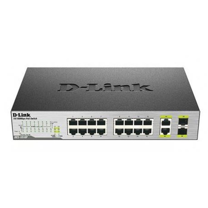 سوییچ 18پورت غیرمدیریتی دسکتاپ دی-لینک مدل DES-1018P - 9