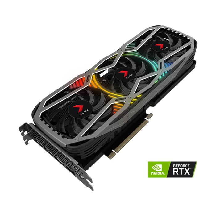 کارت گرافیک پی ان وای GeForce RTX 3070 8GB XLR8 Gaming - 3