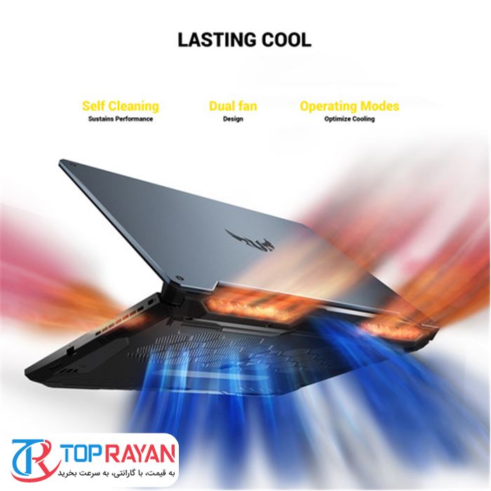 لپ تاپ 17 اینچی ایسوس مدل TUF GAMING FX706IU - 2