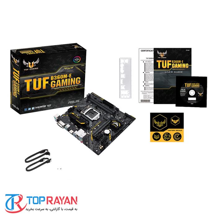 مادربرد ایسوس مدل TUF B360M-E GAMING - 4