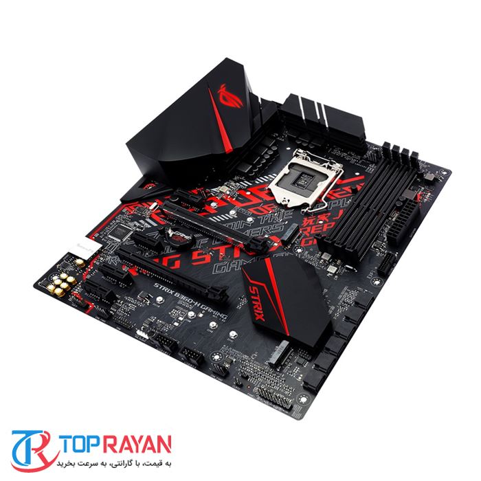 مادربرد ایسوس مدل راگ استریکس B360-H گیمینگ - 4
