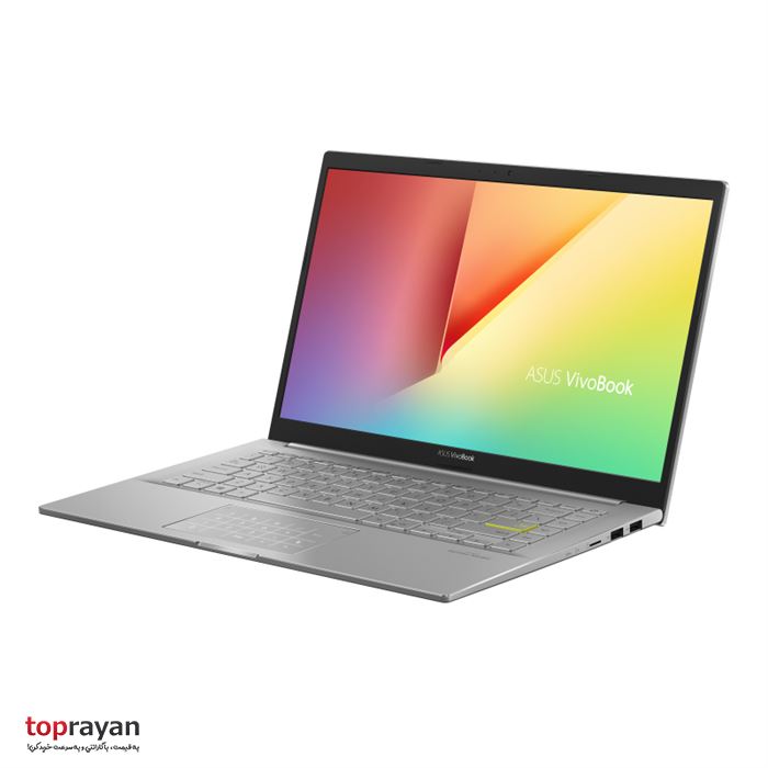 لپ تاپ 14 اینچ ایسوس مدل VivoBook K413EQ پردازنده Core i7 1165G7 رم 8GB حافظه 512GB SSD گرافیک Full HD 2GB MX 350 - 5