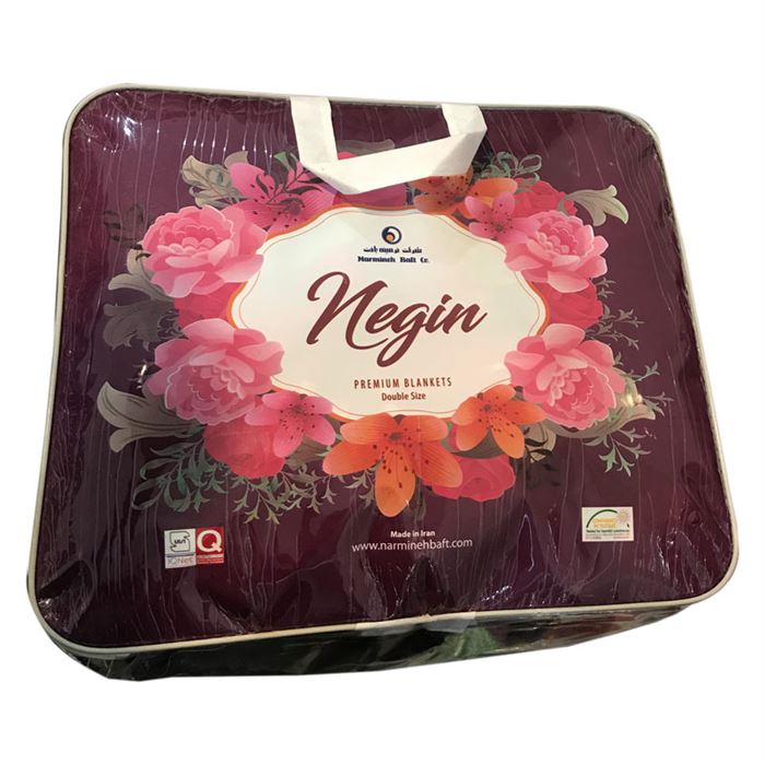 پتو نرمینه مدل نگین NN4229 سایز 215x235 سانتی متر - 3