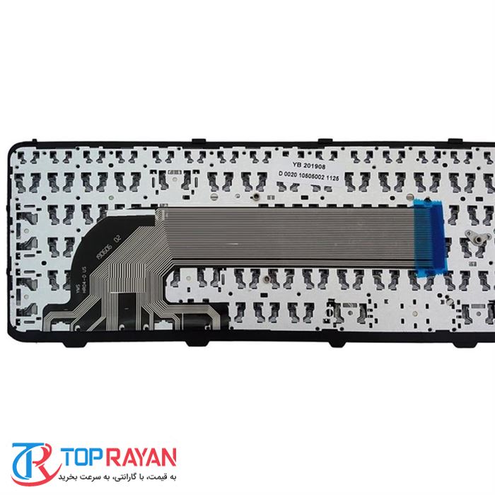کیبورد لپ تاپ اچ پی مدل Probook 450 G1 G2 مشکی با فریم - 4