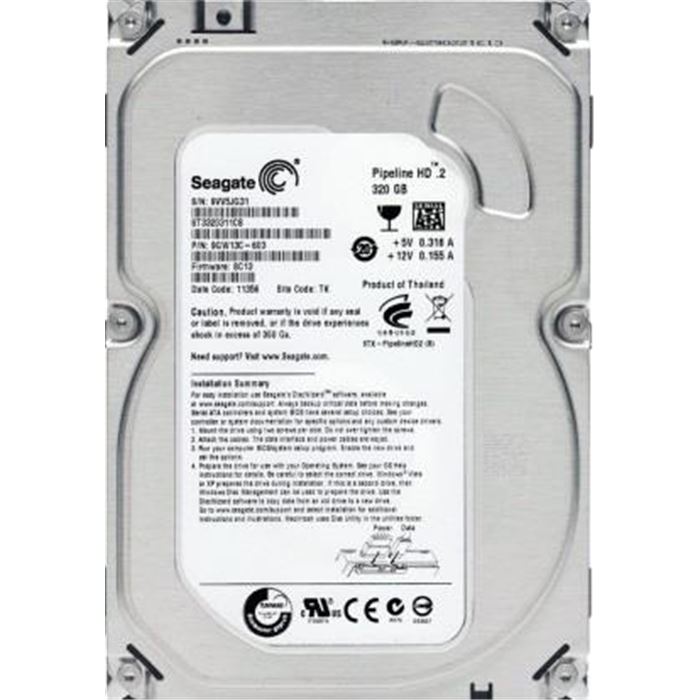 هارد اینترنال سیگیت مدل پایپ لاین اچ دی با ظرفیت ۳۲۰ گیگابایت - 3